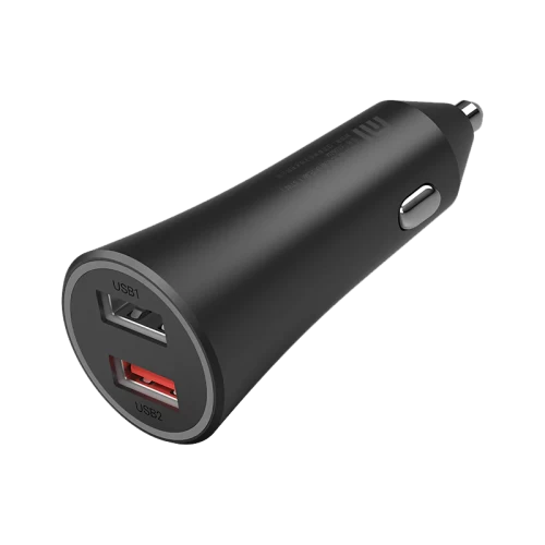 Xiaomi CC06ZM Mi 37W Dual-Port Automobilinis įkroviklis, Juoda