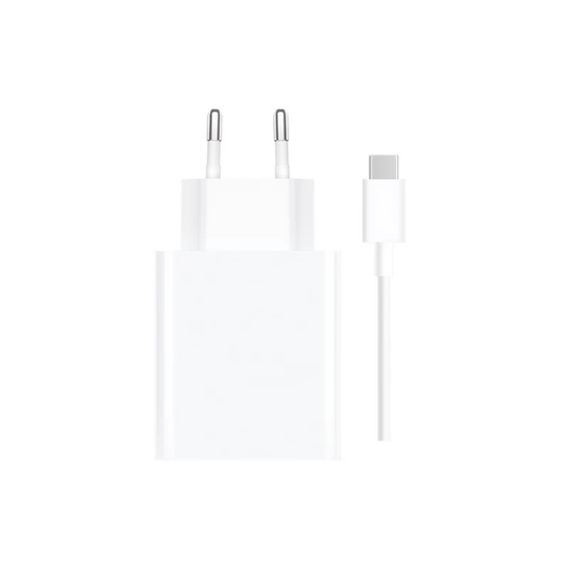 Xiaomi Kelioninis įkroviklis 33w Pd + Usb Kabelis - Usb-c, Baltas
