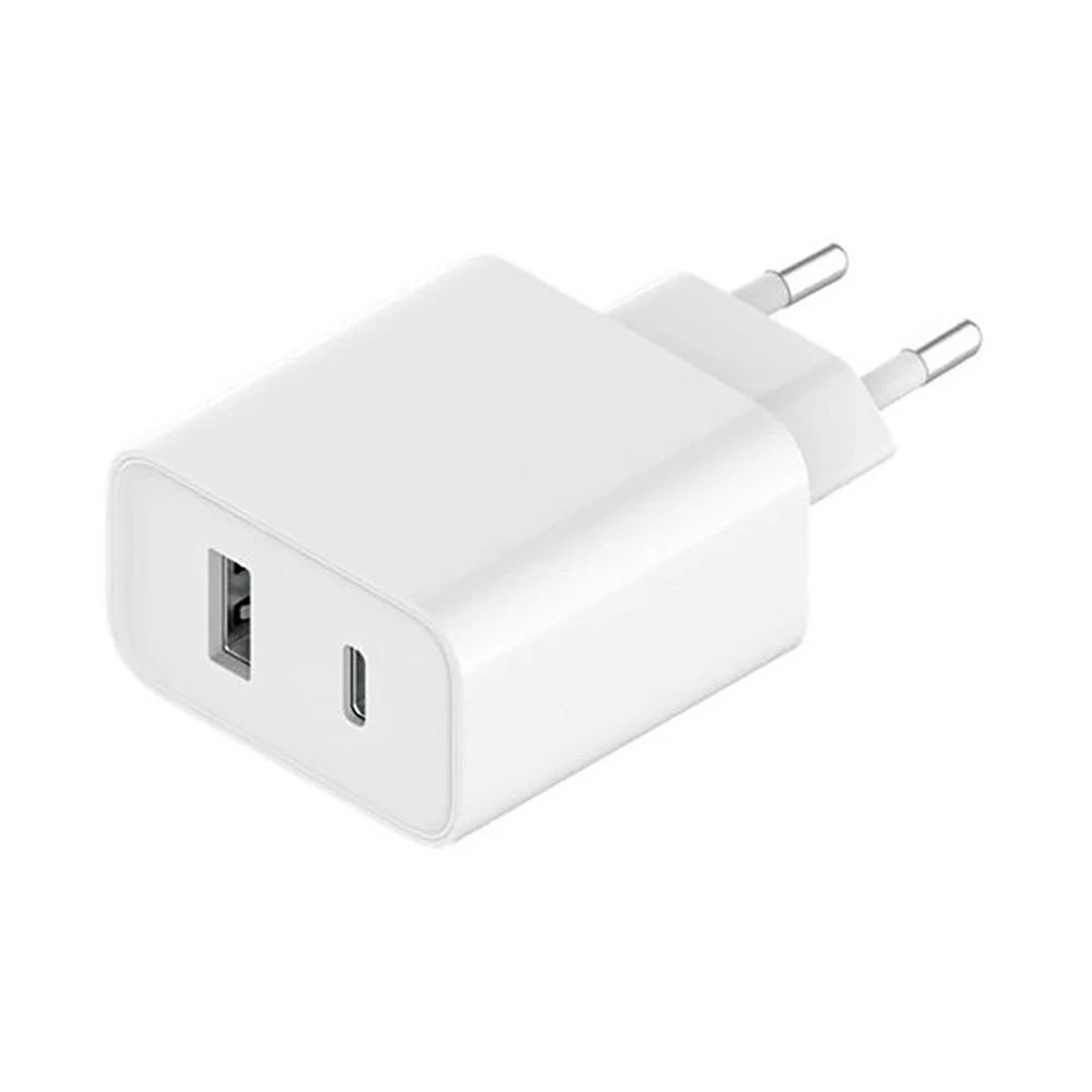 xiaomi Kelioninis įkroviklis Combo Usb / Usb-c 33w Pd Greitasis įkroviklis, Baltas
