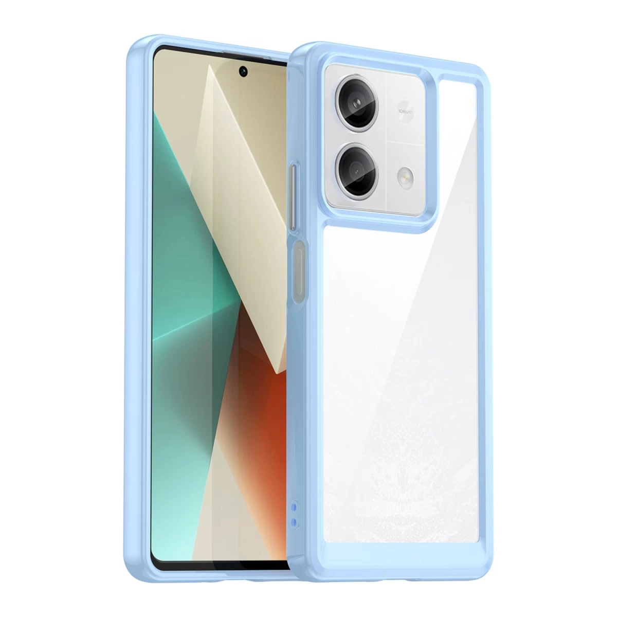 xiaomi Redmi Note 13 5g Skirtas outer Space Dėklas Su Geliniu Rėmeliu - Mėlynas