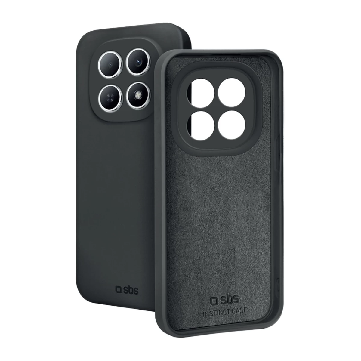 xiaomi Redmi Note 15 4g Instinct Dėklo Dangtelis - Juodas