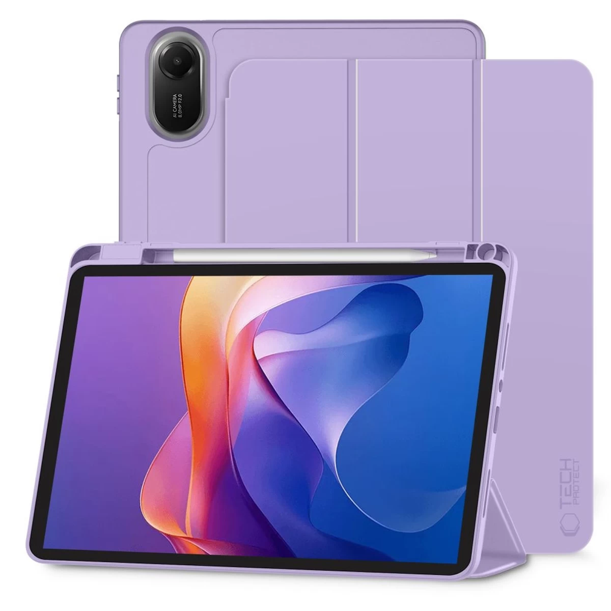 xiaomi Redmi Pad 2 11.0 Smartcase Pen Dangtelis - Violetinis