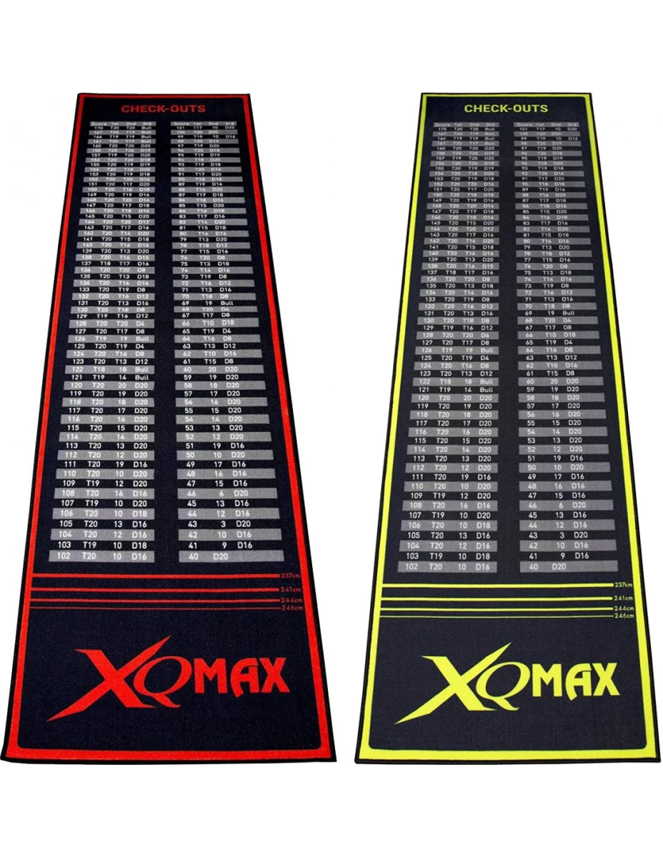 XQmax Smiginio kilimėlis su užsibaigimo lentele