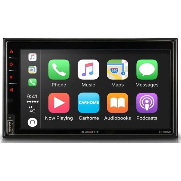 Xzent, X-522 su Apple CarPlay ir Android Auto Xzent, X-522 su Apple CarPlay ir Android Auto