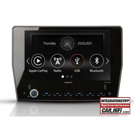 Xzent, X-F285 su Apple CarPlay ir AndroidLink Xzent, X-F285 su Apple CarPlay ir AndroidLink