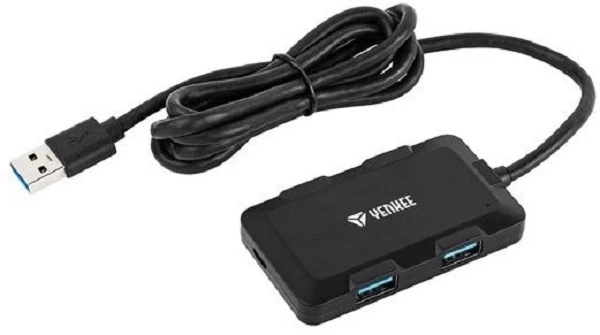 Yenkee Usb šakotuvas Yhb 4341bk