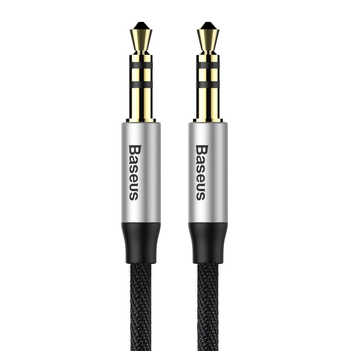 Yiven M30 Stereofoninis Garso Kabelis Aux 3,5 Mm Išorinis Mini Lizdas 1 M Sidabriškai Juodas Yiven M30 Stereofoninis Garso Kabelis Aux 3,5 Mm Išorinis Mini Lizdas 1 M Sidabriškai Juodas