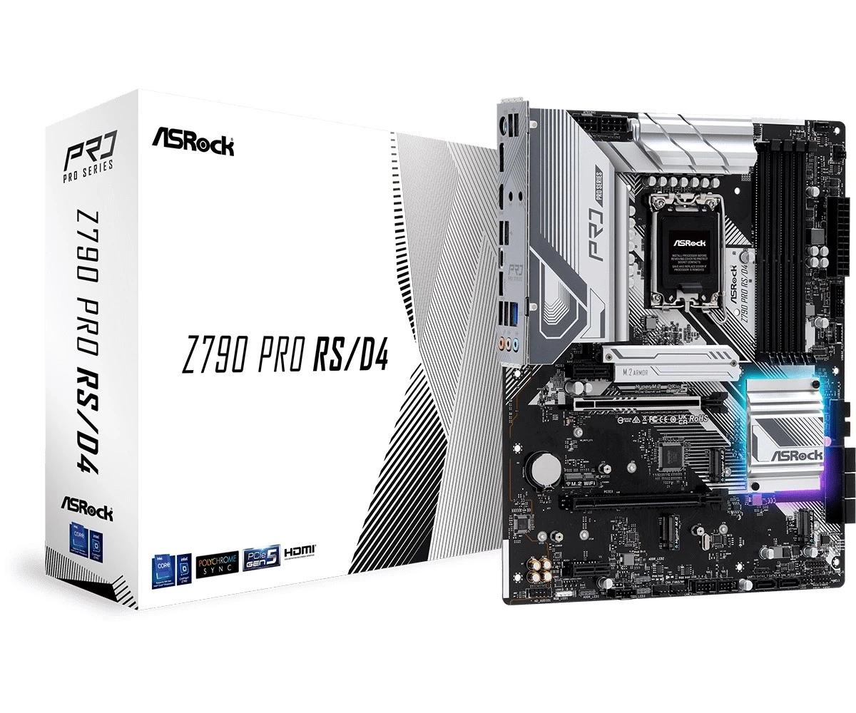 Z790 PRO RS/D4 s1700    4DDR4 HDMI M.2 ATX