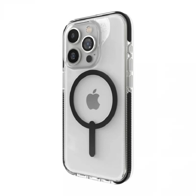 Zagg Santa Cruz Snap - Apsauginis Dėklas Iphone 15 Pro, Suderinamas Su Magsafe (juodas)