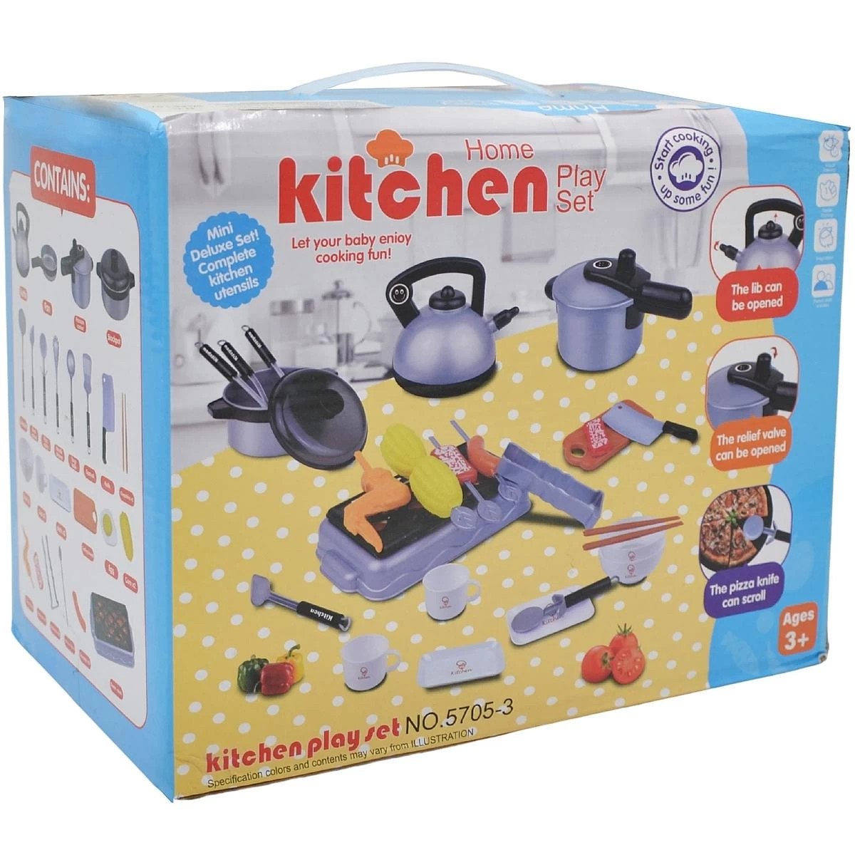 žaidimų Virtuvės Rinkinys 36 Elementai