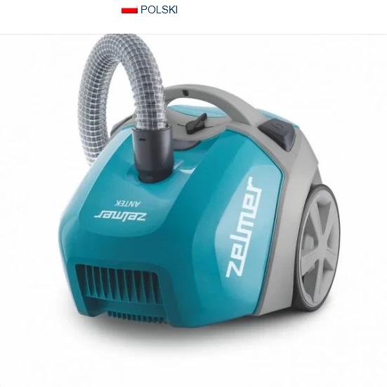 Zelmer Stacionarus Dulkių Siurblys Zvc3501t Mėlynos Spalvos