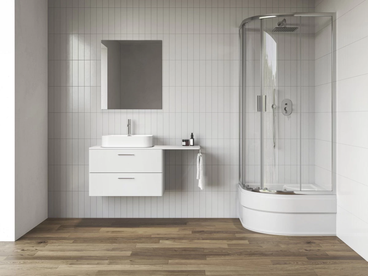 Žema dušo kabina Ravak Blix II NBLCP4 Sabina 90x90 cm 3BM70C40Z1