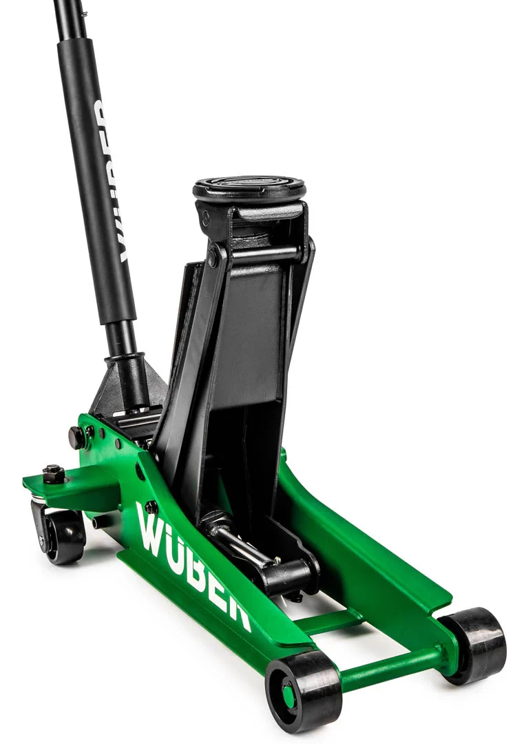 Žemo profilio hidraulinis domkratas su ratukais Wüber W22003 | dvigubas stūmoklis | 65-500 mm | 3 t (W22003)