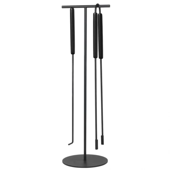 Židinio įrankių rinkinys Blomus Ashi Juoda 66156/