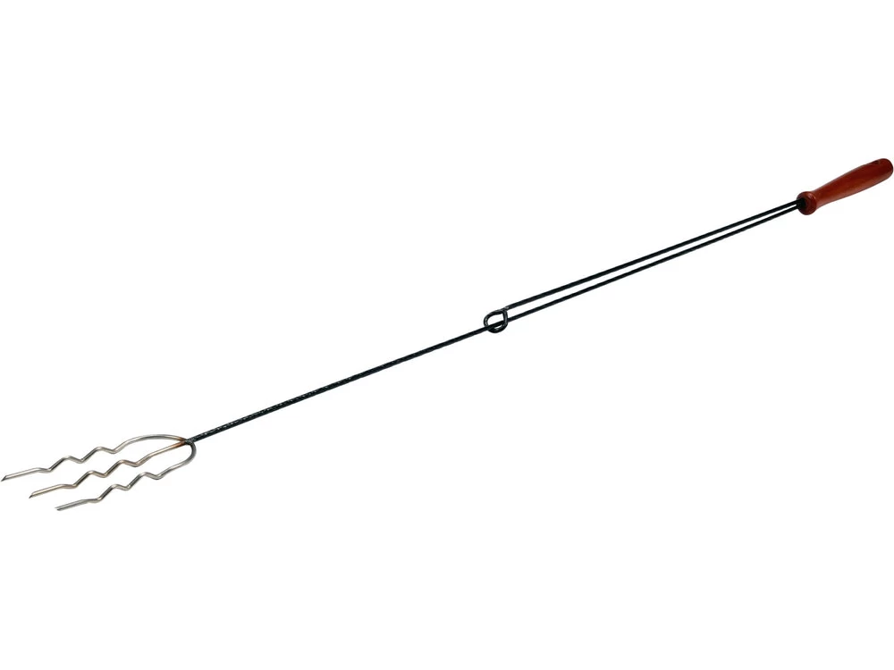 Židinio šakutė pagaminta iš susukto nerūdijančio plieno | 4,5 mm 120 cm (99576)
