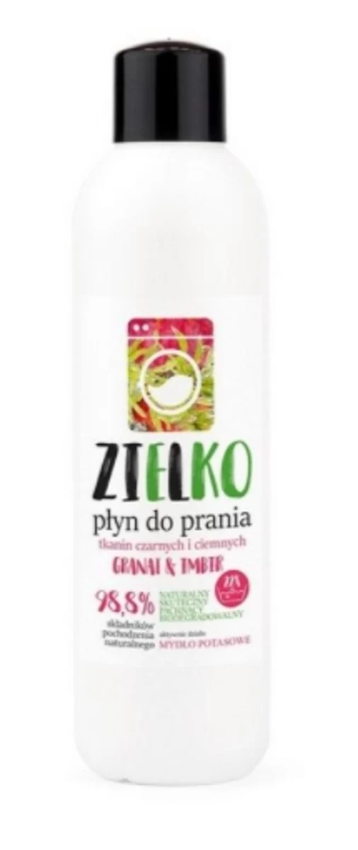 Zielko, Juodų Ir Tamsių Audinių Skalbiklis, Granatų Ir Imbiero, 1 L.