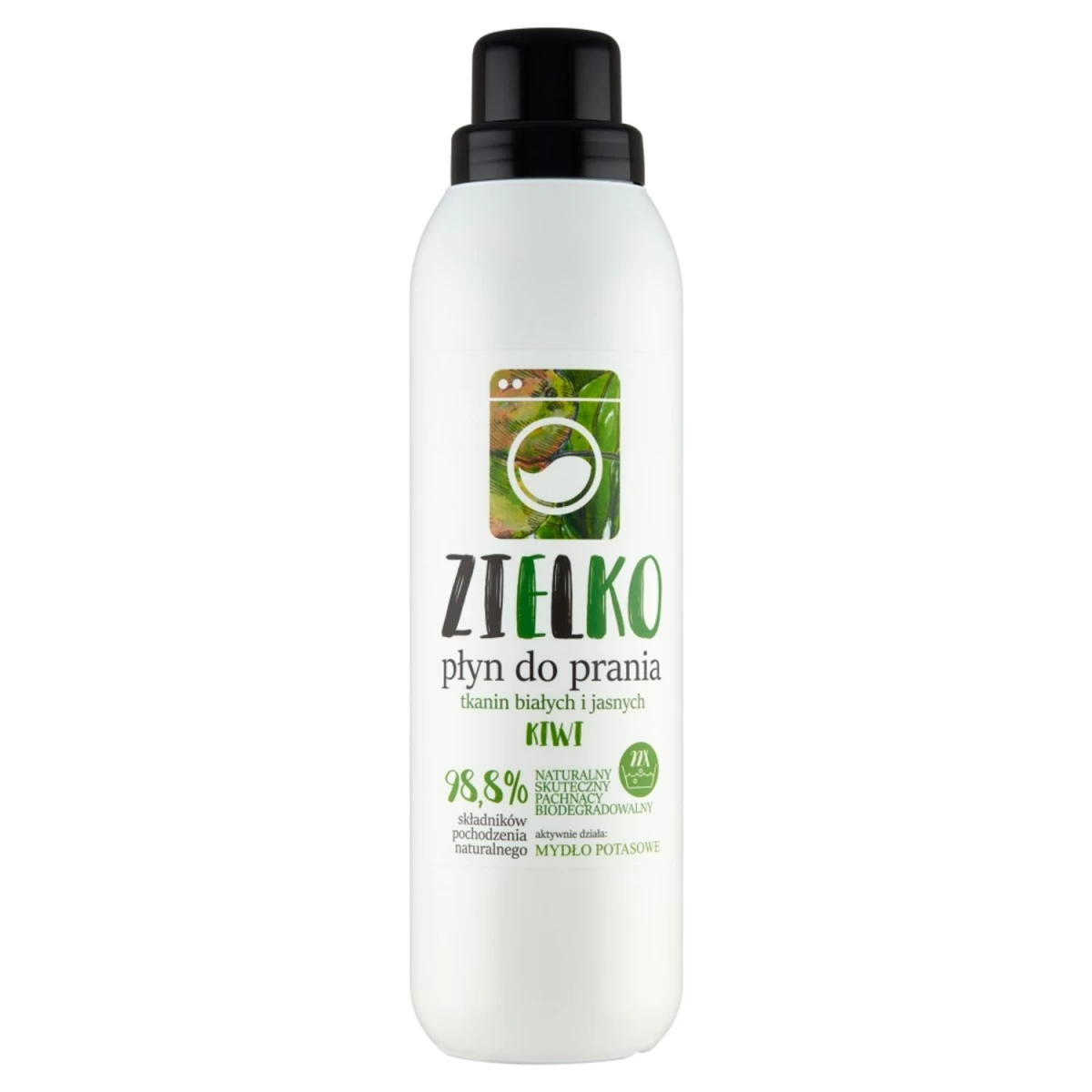 zielko, Skystas Skalbiklis Baltiems Ir šviesiems Audiniams, kiwi, 1 L.
