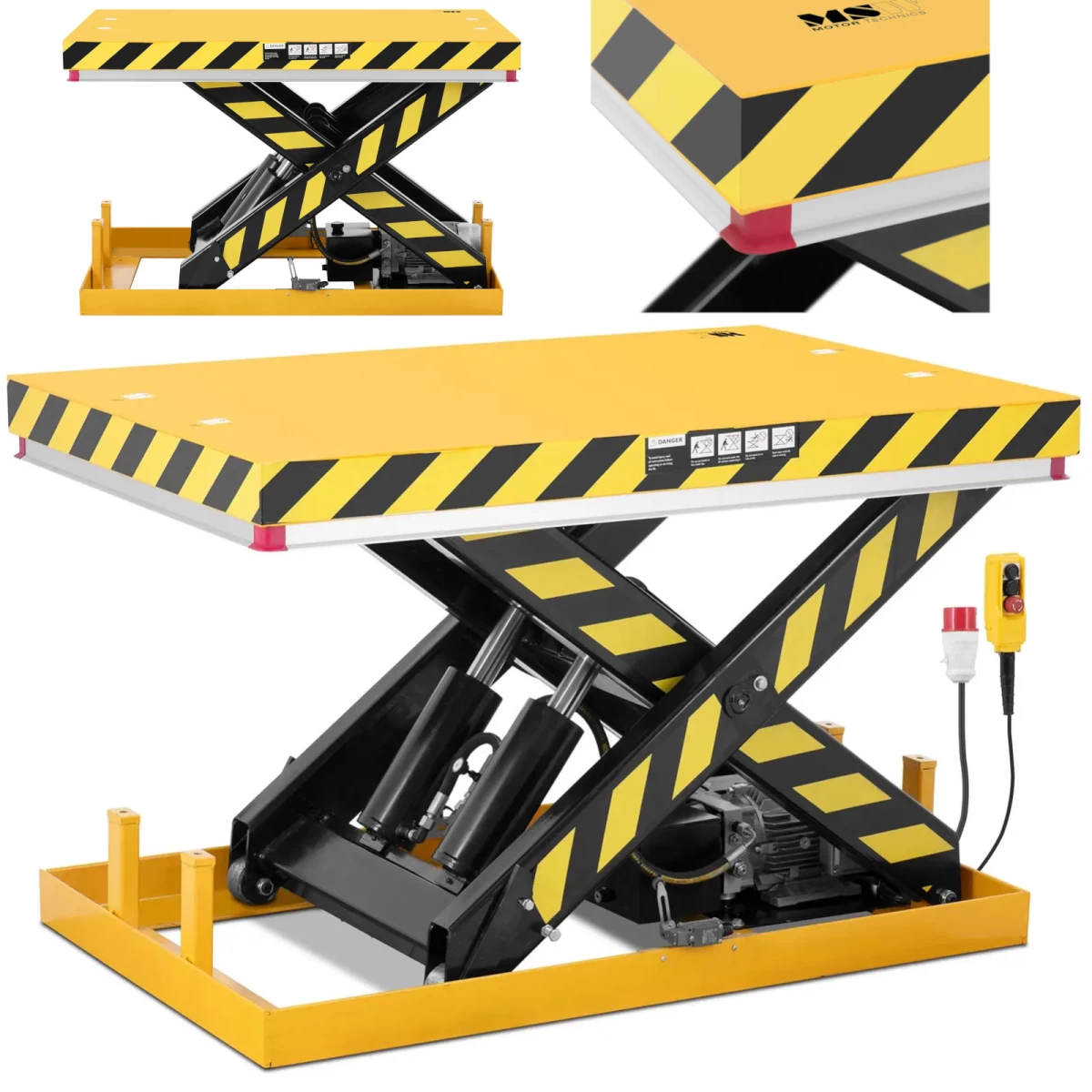 žirklinis Pakėlimo Stalas 2000 Kg 2200 W