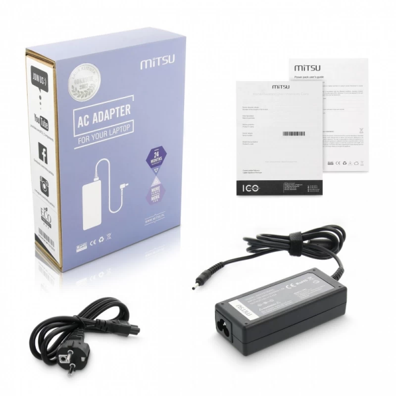 Zm/ace19342c Mitsu 65w 19v Tinklo Adapteris