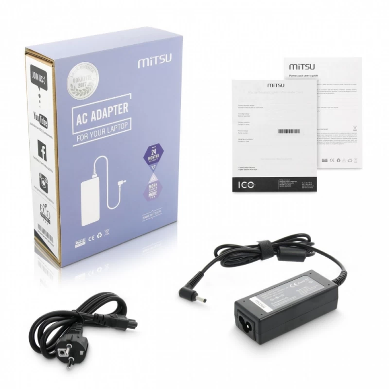 Zm/as19237e Mitsu Tinklo Adapteris 45w 19v