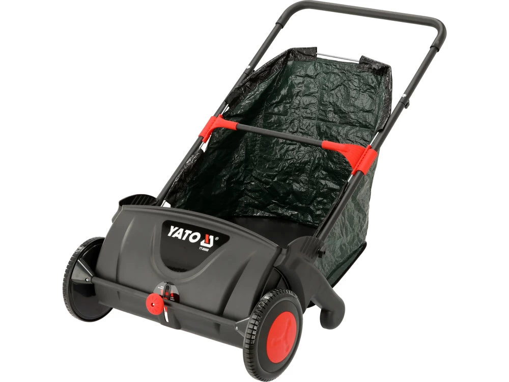 Žolės ir lapų surinktuvas mechaninis | 40 cm | 100 l (YT-86660)