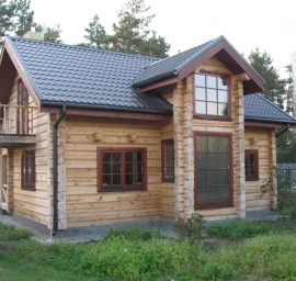 Rąstinis vasarnamis 