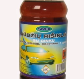 0,5L RUDŽIŲ RIŠIKLIS SU CINKU