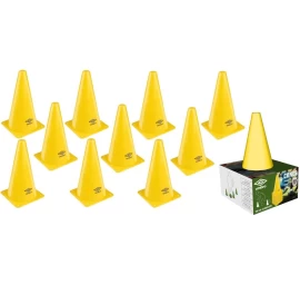 10 Treniruočių Kūgių Rinkinys 23,5 Cm Umbro