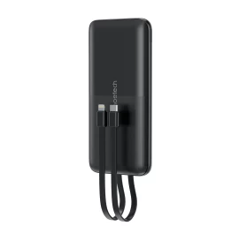 10000 Mah 22,5 W Usb-a Usb-c Mikro Usb Su Usb-c Ir lightning Laidu - Juodas