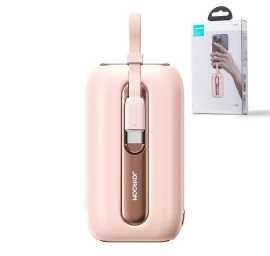 10000 Mah Spalvingos Serijos 22,5 W Maitinimo Bankas Su Usb-c Ir iphone Lightning Laidu Rožinės Spalvos 10000 Mah Spalvingos Serijos 22,5 W Maitinimo Bankas Su Usb-c Ir iphone Lightning Laidu Rožinės Spalvos