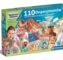 110 Eksperimentų Mokslas įdomus Clementoni #g3