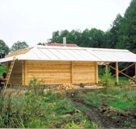 Rąstiniai namai, mediniai nameliai