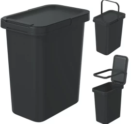 12 L šiukšliadėžė Systema Sortibox Black Recycling