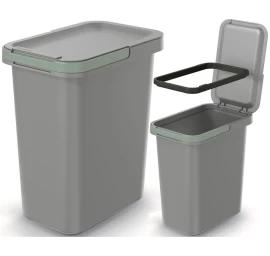 12 L Talpykla Systema Sortibox Smooth Grey