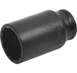 1/2 Prailginta smūginė galvutė 36mm (12-kampė)