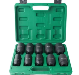 1/2 Prailgintų smūginių galvučių rinkinys (27-41mm) 10vnt.