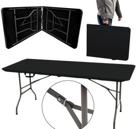 180x70x74cm Max.100kg Black