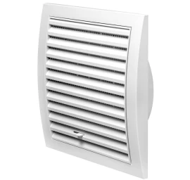%-190x190mm D-125mm VENTILIACINĖS GROTELĖS REGULIUOJAMOS PLASTIKINĖS(AKCIJA)