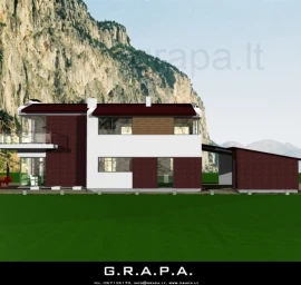 Gyvenamojo namo projektas GRAPA 33