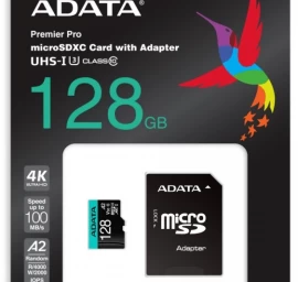 A-data 128 Gb Atminties Kortelės Adapteris