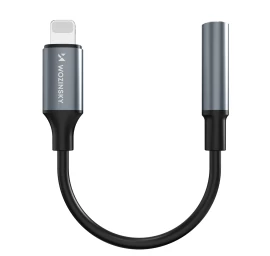 Adapteris iphone Lightning - Mini Lizdas 3,5 Mm - Juodas