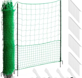 Apsauginis Tinklas Naminiams Paukščiams Auginti 1,25 X 50 M