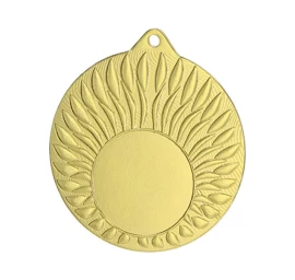 Auksinis Generolo Medalis Su Vieta Emblemai 25 Mm - Plienas