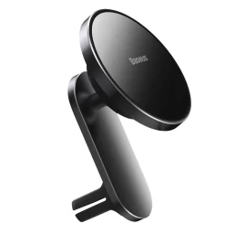 Automobilinis Magnetinis Indukcinis Qi įkroviklis 15w Magsafe Iphone Juodas