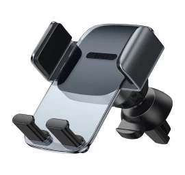 Automobilinis Telefono Laikiklis Ant Ventiliacijos Angos, Juodas