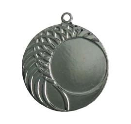 Bendras Sidabro Medalis Su Vieta Emblemai 25 Mm - Plieninis Medalis