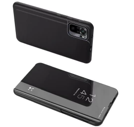 clear View Case Apverčiamasis Dangtelis xiaomi Redmi Note 11 Pro+ 5g (kinija) / 11 Pro 5g (kinija) / Mi11i Hypercharge / Poco X4 Nfc 5g Black