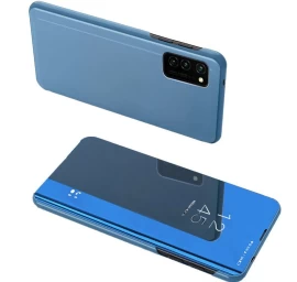clear View Case Dangtelis Su Atvartu, Skirtas samsung Galaxy A72 4g, Mėlynas