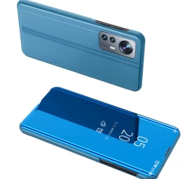 Clear View Case Xiaomi 12 Lite Flip Case Blue