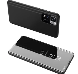 clear View Dėklas realme 10 Flip Cover Black